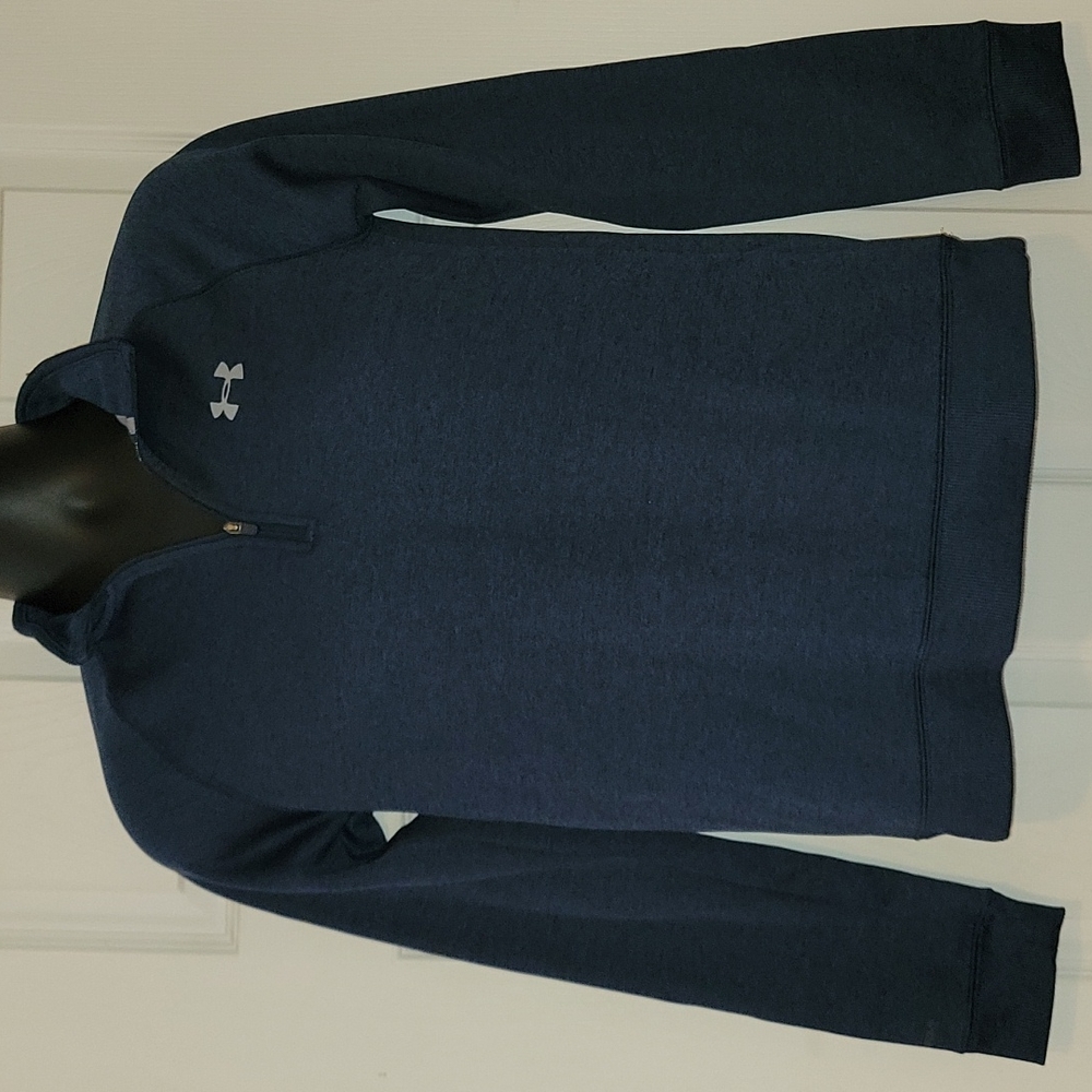 Boys youth Under Armour half zip coldgear pull over